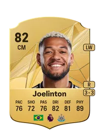 Joelinton Rare 82 Overall Rating