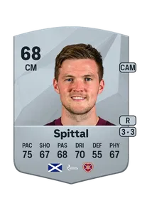 Blair Spittal Common 68 Overall Rating