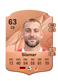 Dennis Slamar Rare 63 Overall Rating