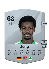 Gideon Jung Common 68 Overall Rating