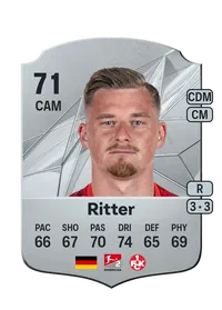 Marlon Ritter Rare 71 Overall Rating