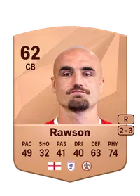 Farrend Rawson Common 62 Overall Rating