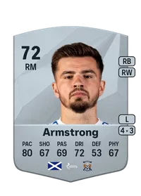 Daniel Armstrong Common 72 Overall Rating