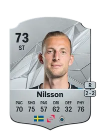 Gustaf Nilsson Rare 73 Overall Rating