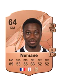 Aaron Nemane Rare 64 Overall Rating