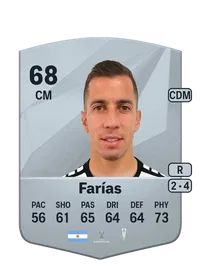 Agustín Farías Common 68 Overall Rating