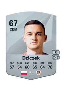 Patryk Dziczek Common 67 Overall Rating