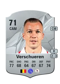 Arno Verschueren Rare 71 Overall Rating