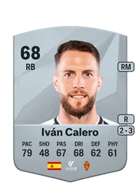 Iván Calero Common 68 Overall Rating