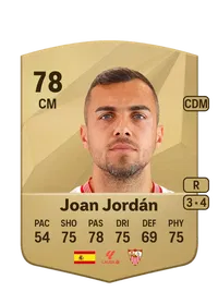 Joan Jordán Common 78 Overall Rating