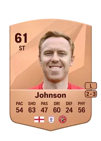 Danny Johnson Common 61 Overall Rating