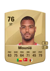 Steve Mounié Common 76 Overall Rating