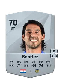 Jorge Benítez Common 70 Overall Rating