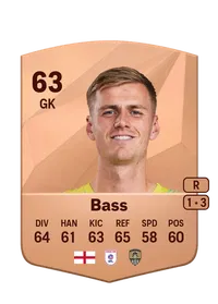 Alex Bass Common 63 Overall Rating