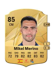 Mikel Merino Rare 85 Overall Rating