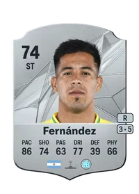 Nicolás Fernández Rare 74 Overall Rating