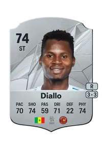 Habib Diallo Rare 74 Overall Rating