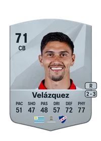 Emiliano Velázquez Common 71 Overall Rating