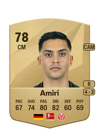 Nadiem Amiri Common 78 Overall Rating