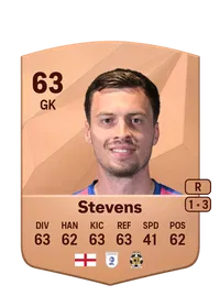 Jack Stevens Common 63 Overall Rating