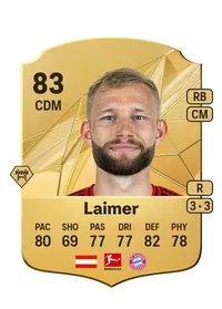 Konrad Laimer Rare 83 Overall Rating