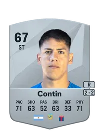 Nicolás Contin Common 67 Overall Rating