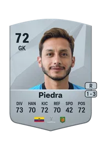 Hamilton Piedra Common 72 Overall Rating