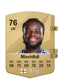 Stephy Mavididi Common 76 Overall Rating