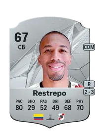 Edisson Restrepo Rare 67 Overall Rating