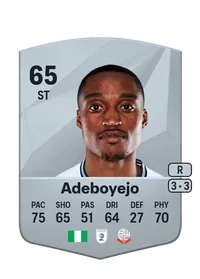 Victor Adeboyejo Common 65 Overall Rating