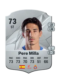 Pere Milla Rare 73 Overall Rating