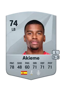 Akieme Common 74 Overall Rating