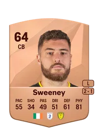 Ryan Sweeney Common 64 Overall Rating