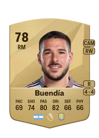 Emiliano Buendía Common 78 Overall Rating