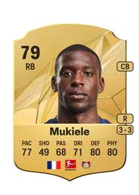 Nordi Mukiele Rare 79 Overall Rating