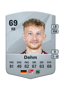 Jannik Dehm Common 69 Overall Rating