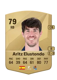 Aritz Elustondo Common 79 Overall Rating