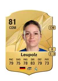 Melanie Leupolz Rare 81 Overall Rating