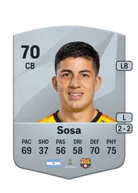 Luca Sosa Common 70 Overall Rating