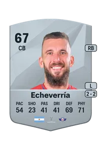 Santiago Echeverría Common 67 Overall Rating