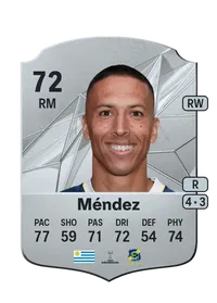 Kevin Méndez Rare 72 Overall Rating