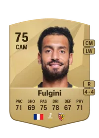 Angelo Fulgini Common 75 Overall Rating