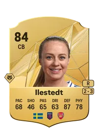 Amanda Ilestedt Rare 84 Overall Rating