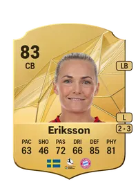 Magdalena Eriksson Rare 83 Overall Rating