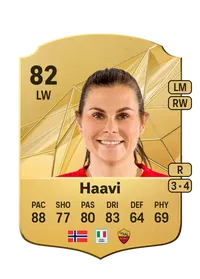 Emilie Haavi Rare 82 Overall Rating