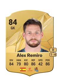 Álex Remiro Rare 84 Overall Rating