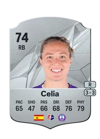 Celia Rare 74 Overall Rating