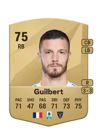 Frédéric Guilbert Common 75 Overall Rating