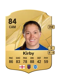 Fran Kirby Rare 84 Overall Rating