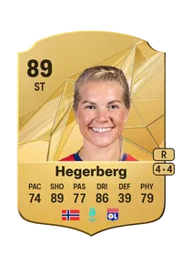 Ada Hegerberg Rare 89 Overall Rating